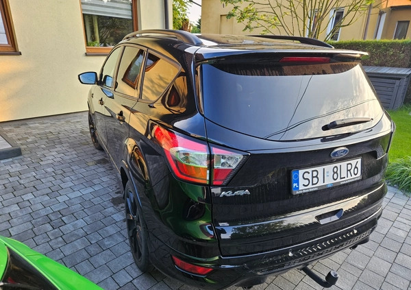 Ford Kuga cena 88000 przebieg: 65000, rok produkcji 2018 z Olsztyn małe 79